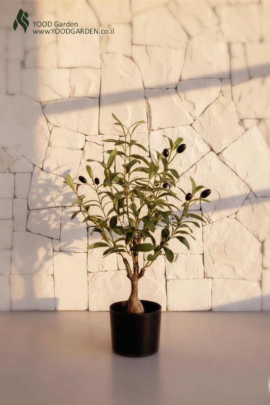 עץ זית מלאכותי 60 ס"מ – דגם קלאסי